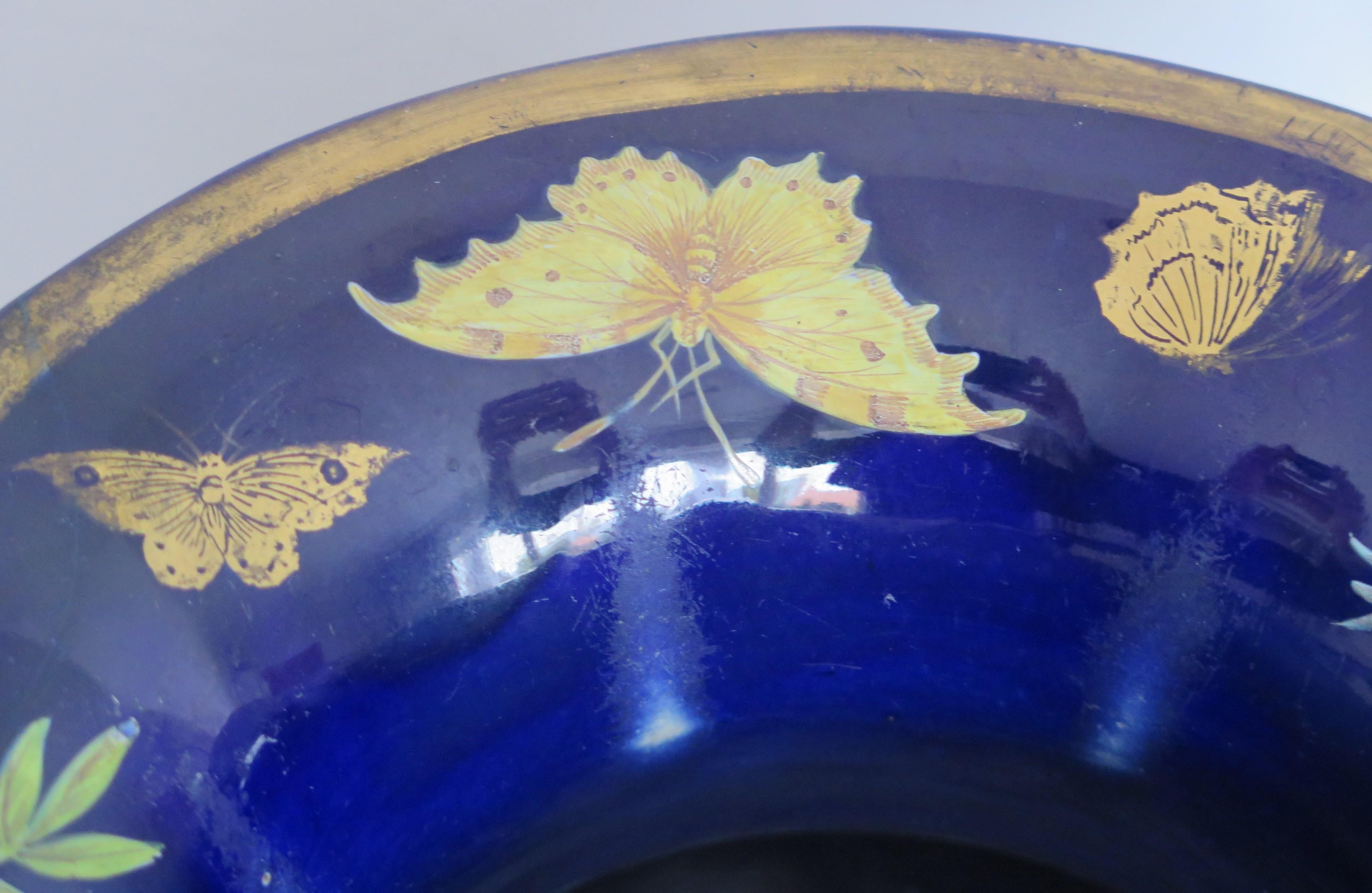 Large Masons Ironstone Wine or Fruit Cooler hand painted- very rare, circa 1817 3