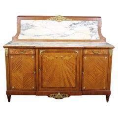 Fine Quality Restored Bronze Ormolu Mounted French Art Nouveau Sideboard 