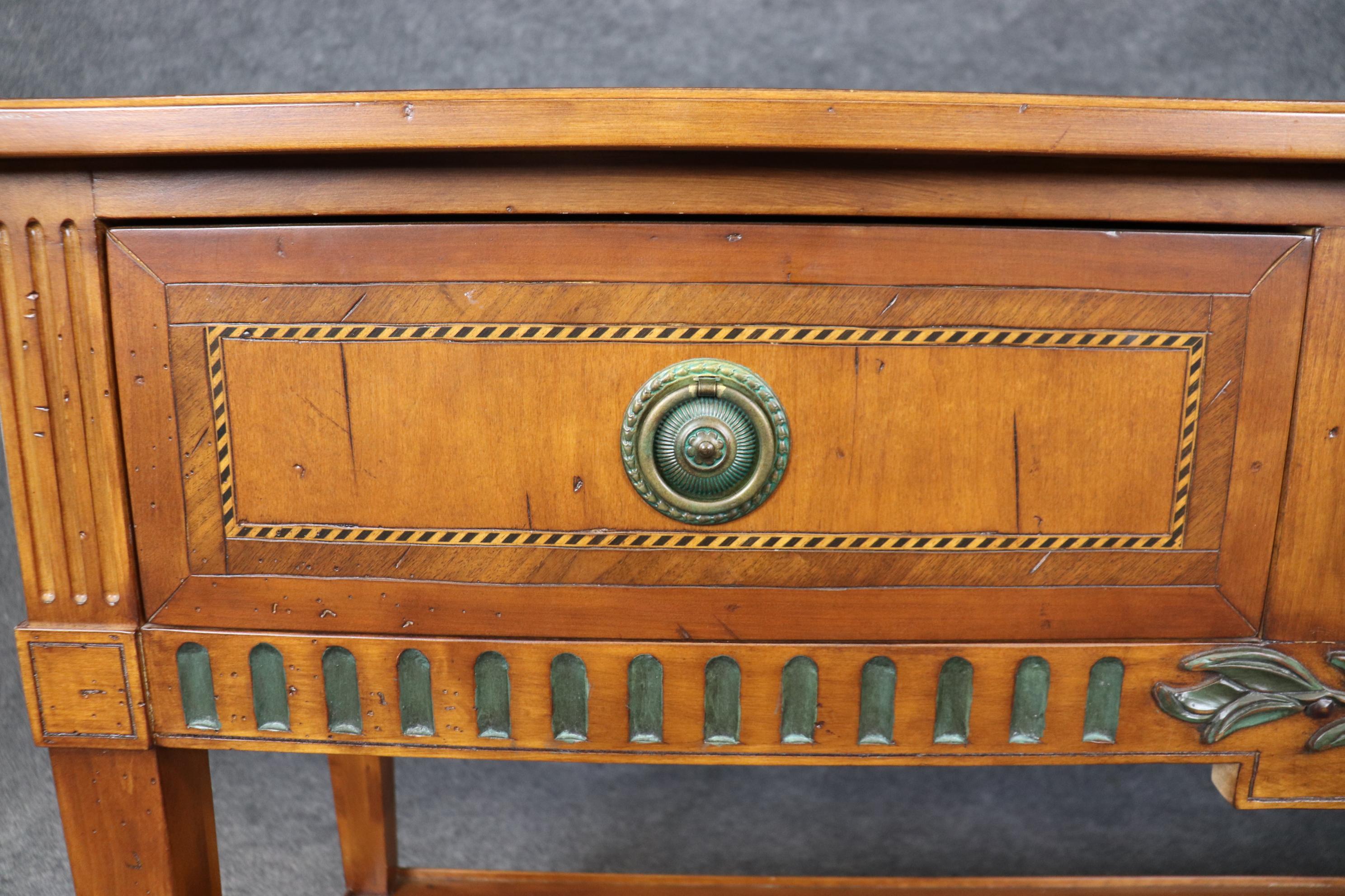 Consola Servidor Francés de Cerezo Macizo de Calidad Excelente en venta 3