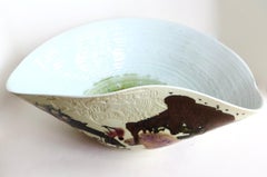 Fine Quality Early 20thC Qing Dynasty Large, Irregular, & Free Form Chinese Bowl