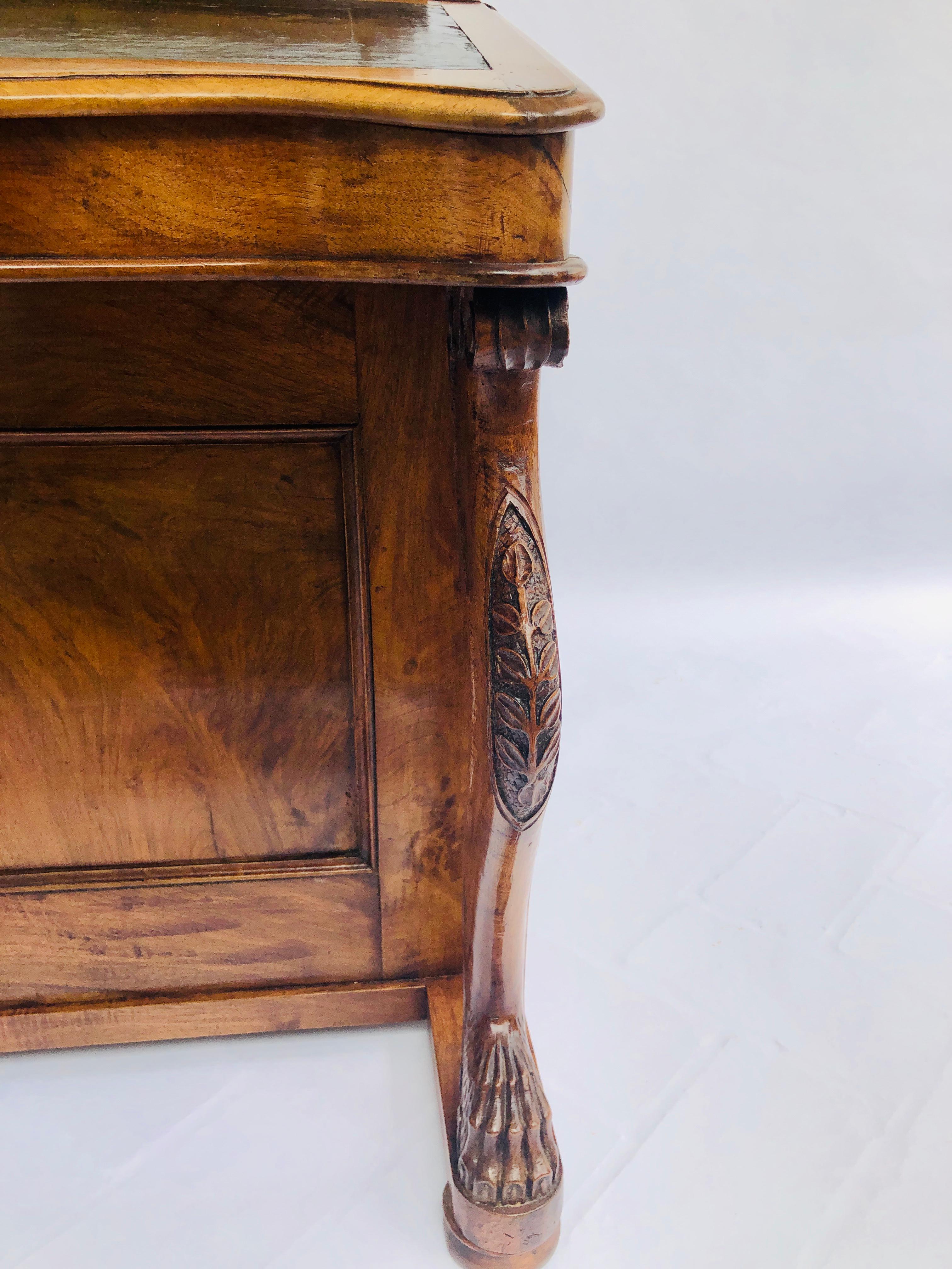 19th Century Fine Quality Victorian Burr Walnut Davenport Desk