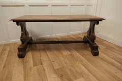 Fine Quality Walnut Coffee Table  This is a very heavy quality piece