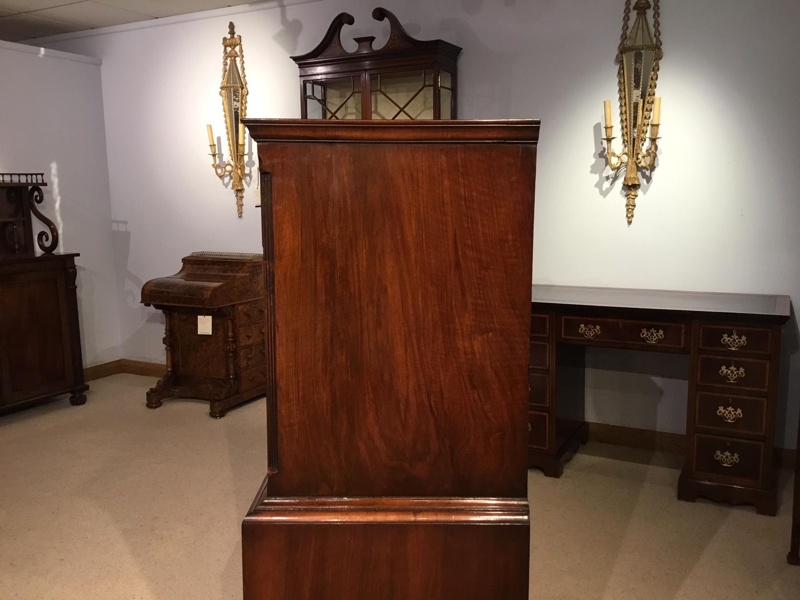 Fine Quality Walnut George I Style Chest on Stand 7