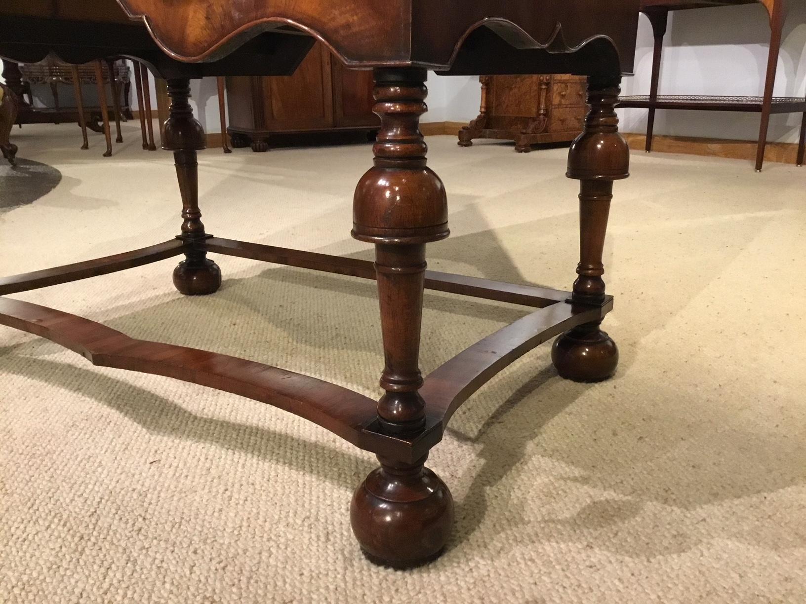 Fine Quality Walnut George I Style Chest on Stand 1