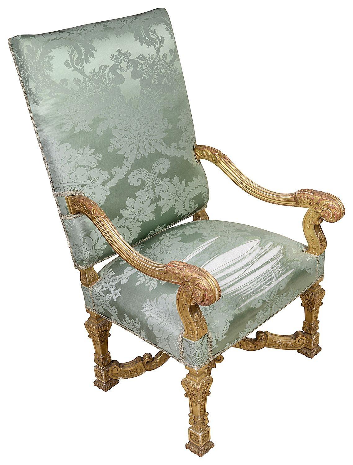 william and mary style chair