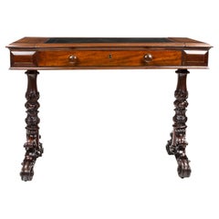 Antique Fine Quality Writing Desk in the Manner of Johnstone & Jeanes