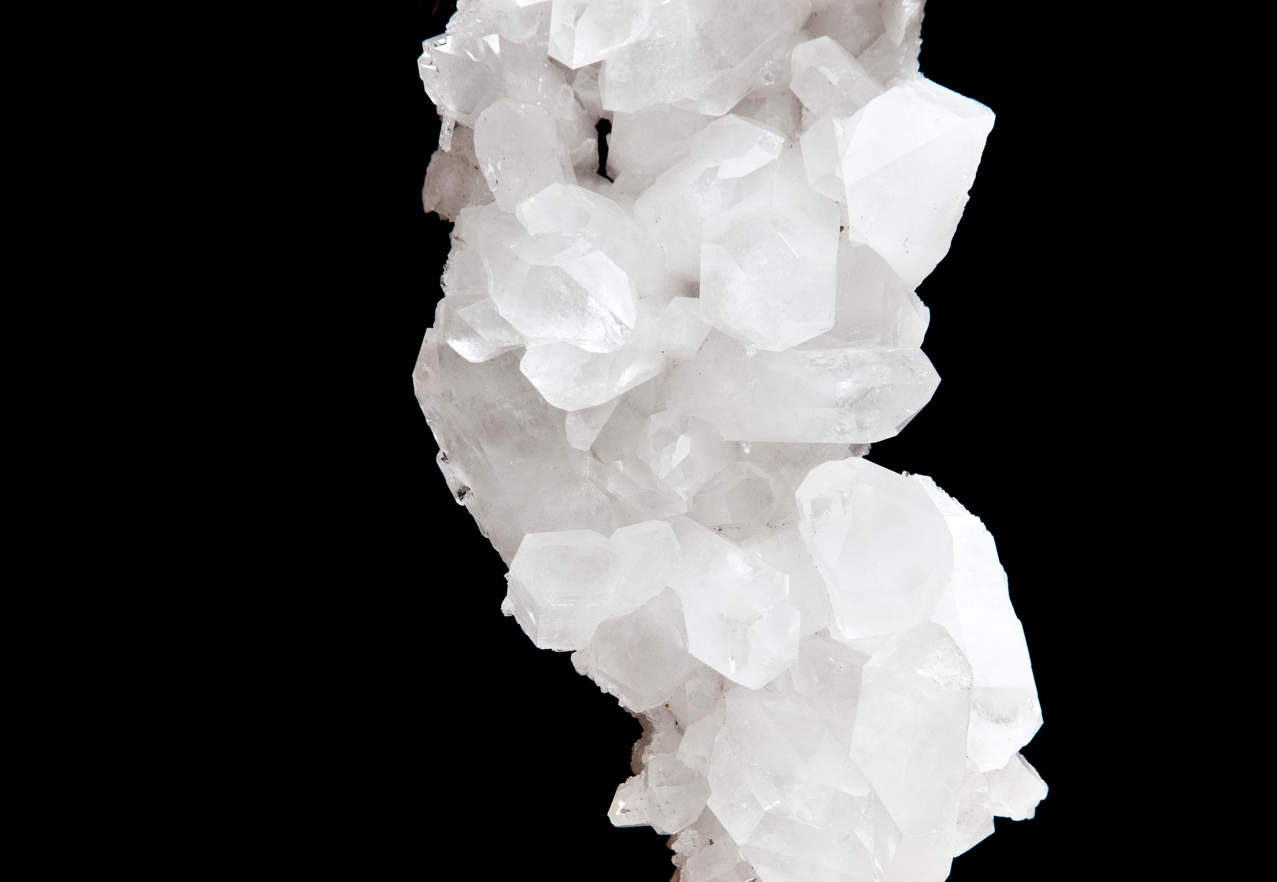 Fine Quartz Crystal Cluster from Brazil In Excellent Condition In London, GB