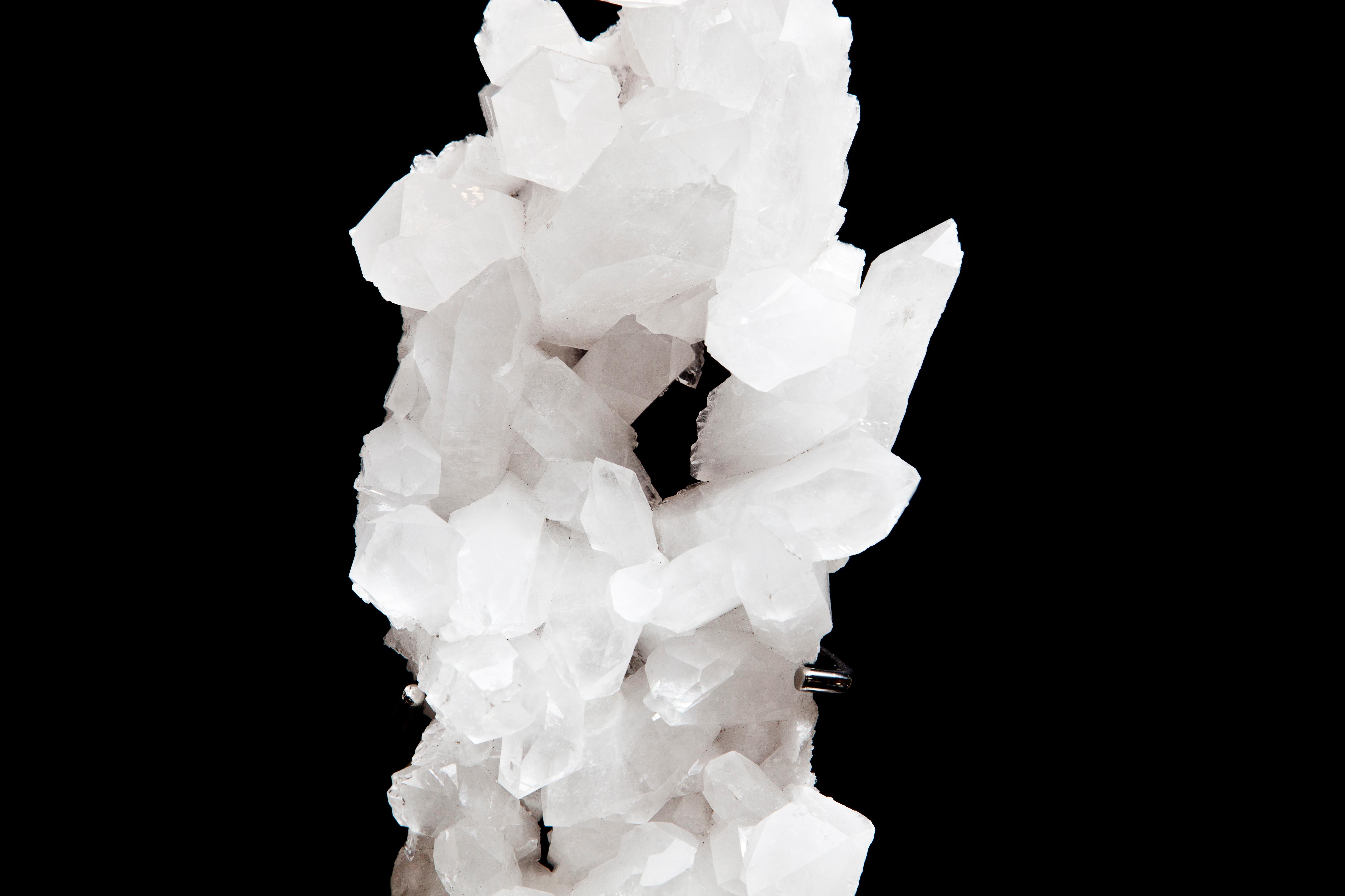 18th Century and Earlier Fine Quartz Crystal Cluster from Brazil
