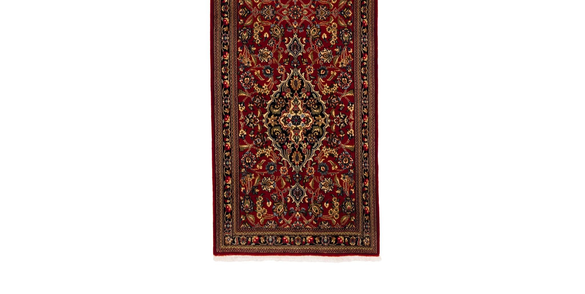 Hand-Knotted Fine Qum Hand Knotted Rug For Sale