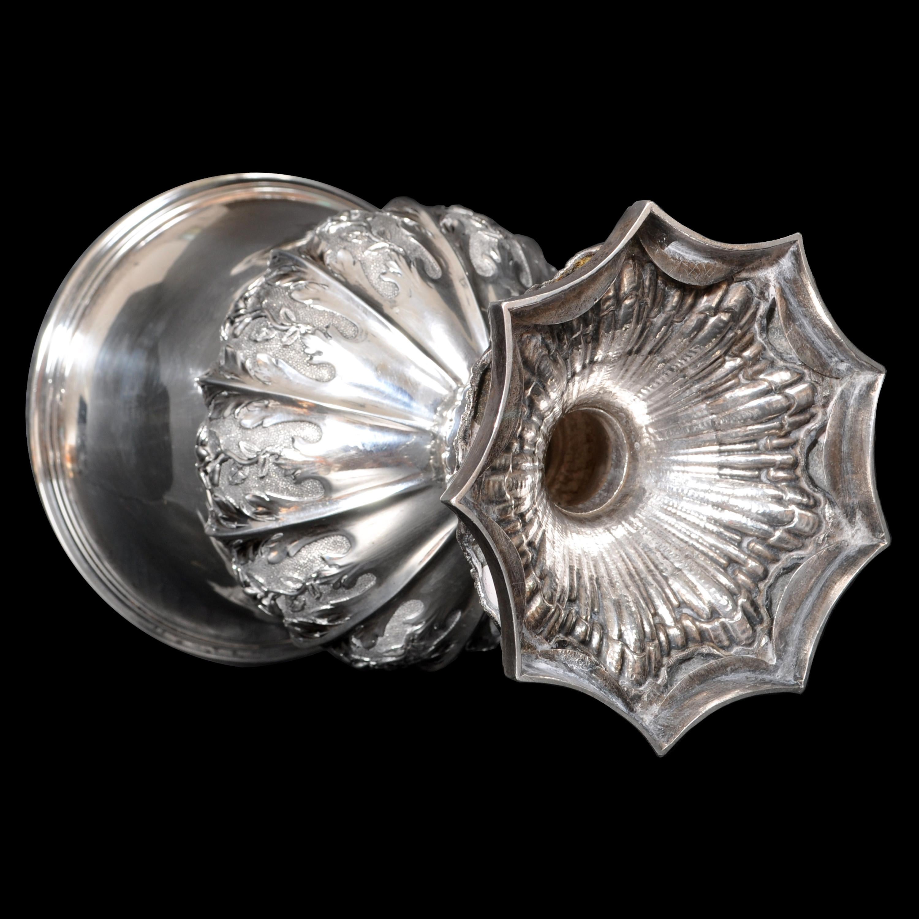 Tasse de présentation William IV en argent sterling ancien raffiné et rare, 1831 en vente 6