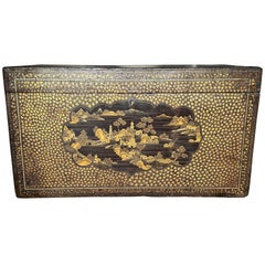 Fine Rare Early-19th Century Chinese Export Lacquer Coffer