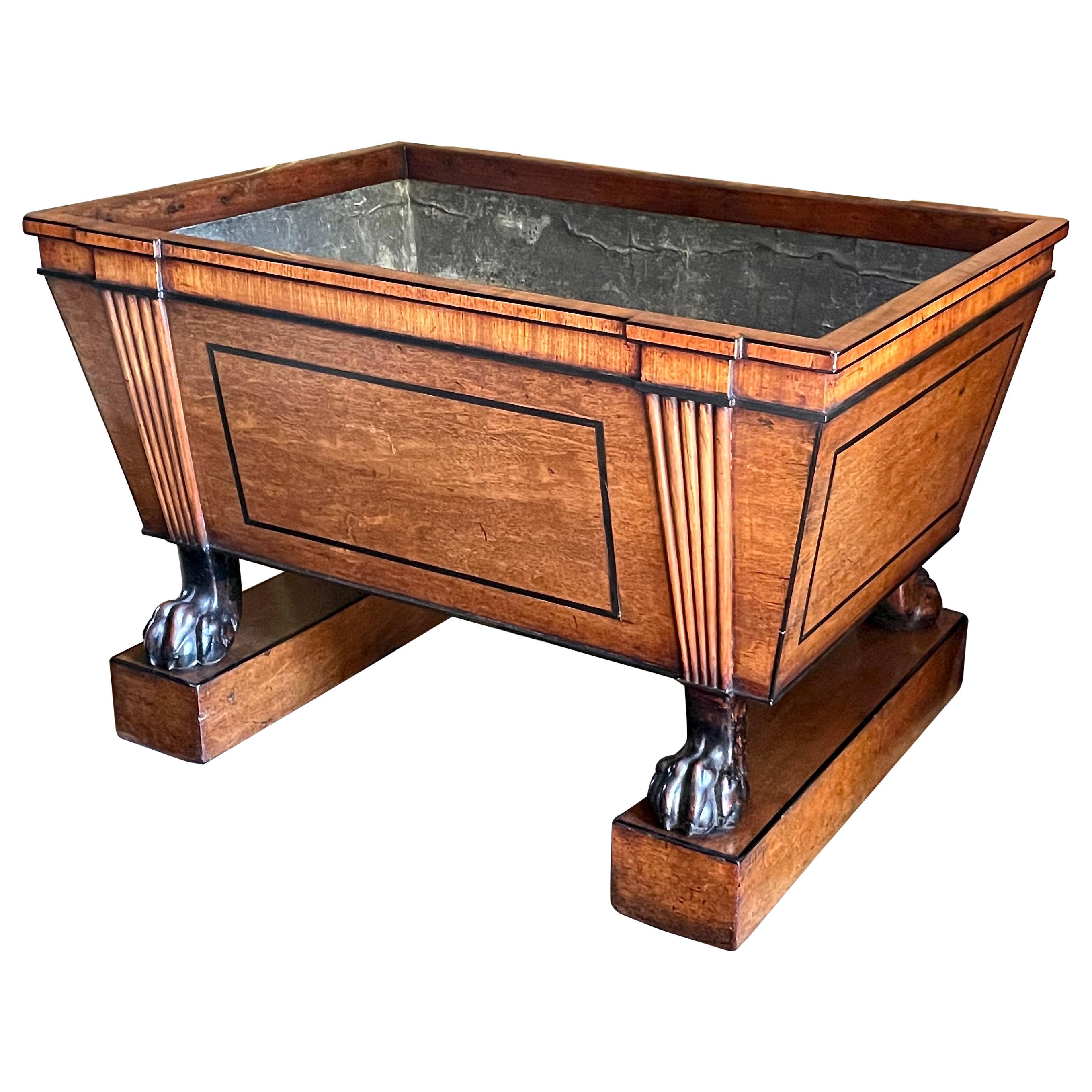 Fine & Rare Regency Cellarette or Jardinière Attributed to Thomas Hope