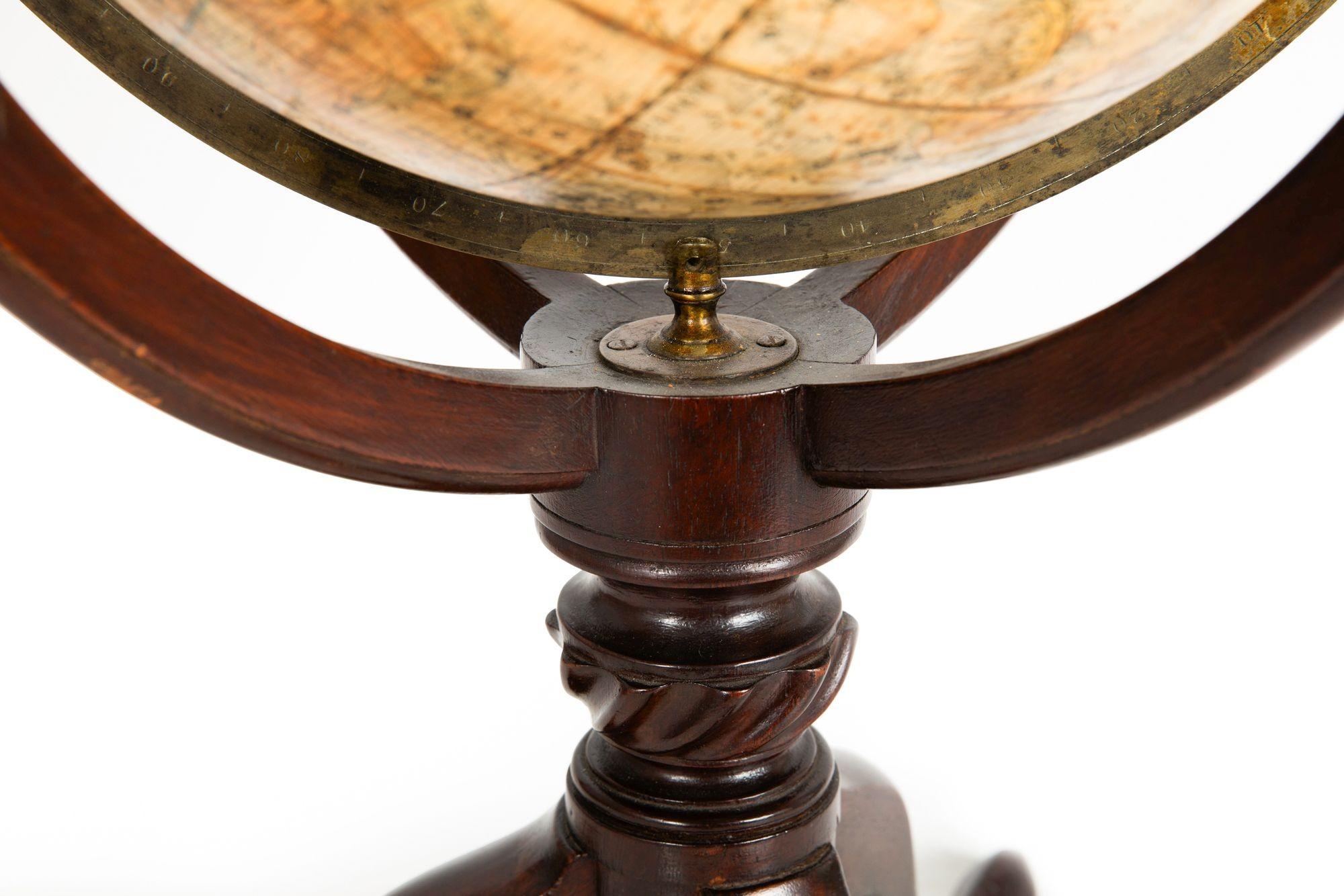 Fine Rare Regency Table-Top Celestial 12” Globe by J & W Cary ca. 1816 For Sale 4