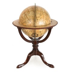 Fine Rare Regency Table-Top Celestial 12” Globe by J & W Cary ca. 1816