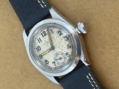 Rolex Royal ref 2280 Art-Deco c1936 S/Steel Manual 15 Jewels 30mm Mens' Watch