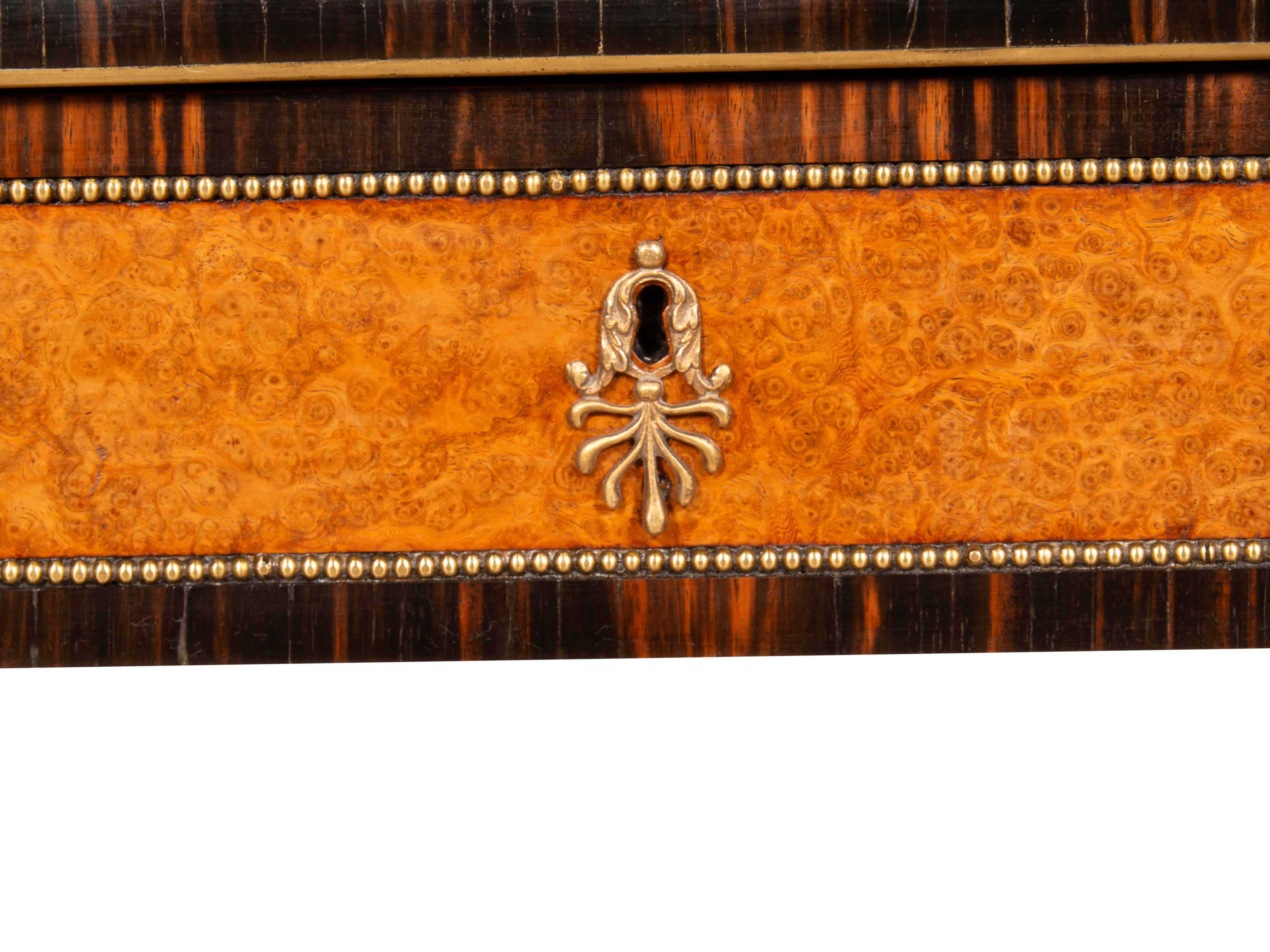 Fine Regency Amboyna And Calamander Games Table 8