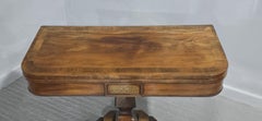 Fine Regency Brass Inlaid Card Table