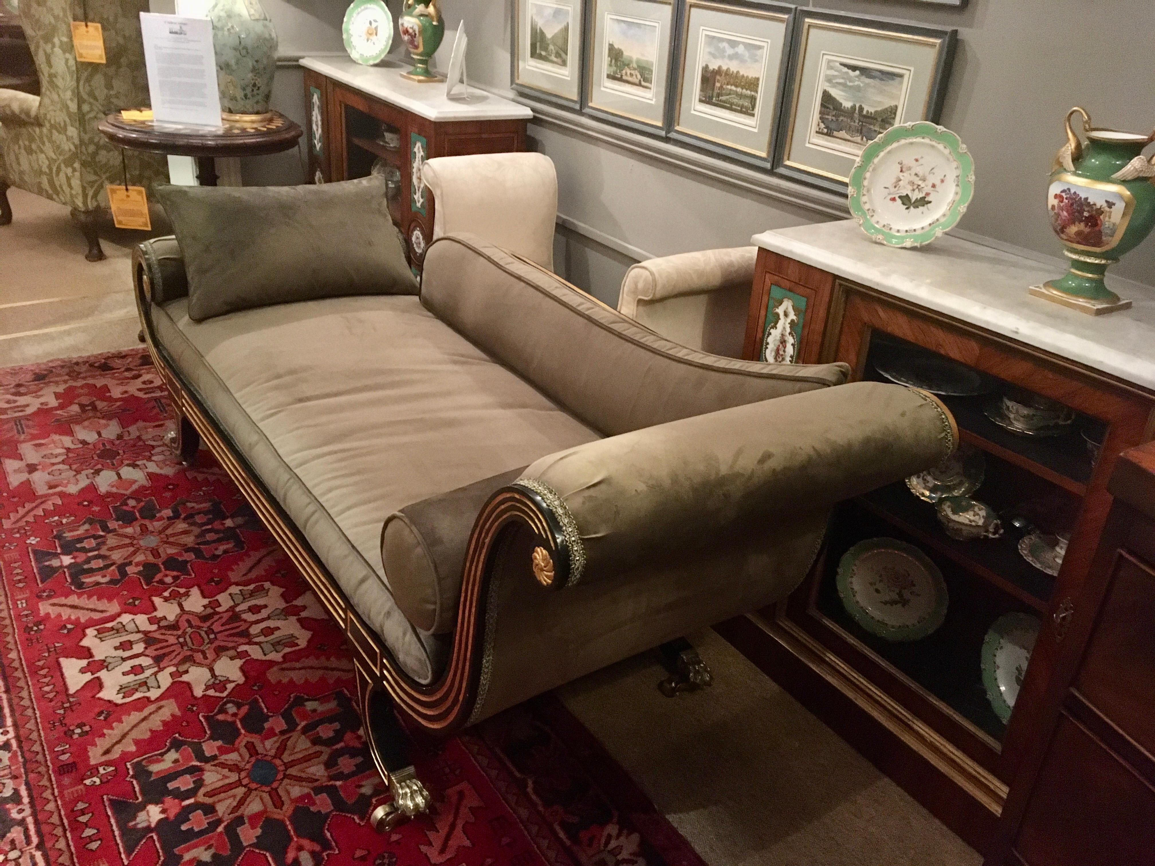 regency chaise longue