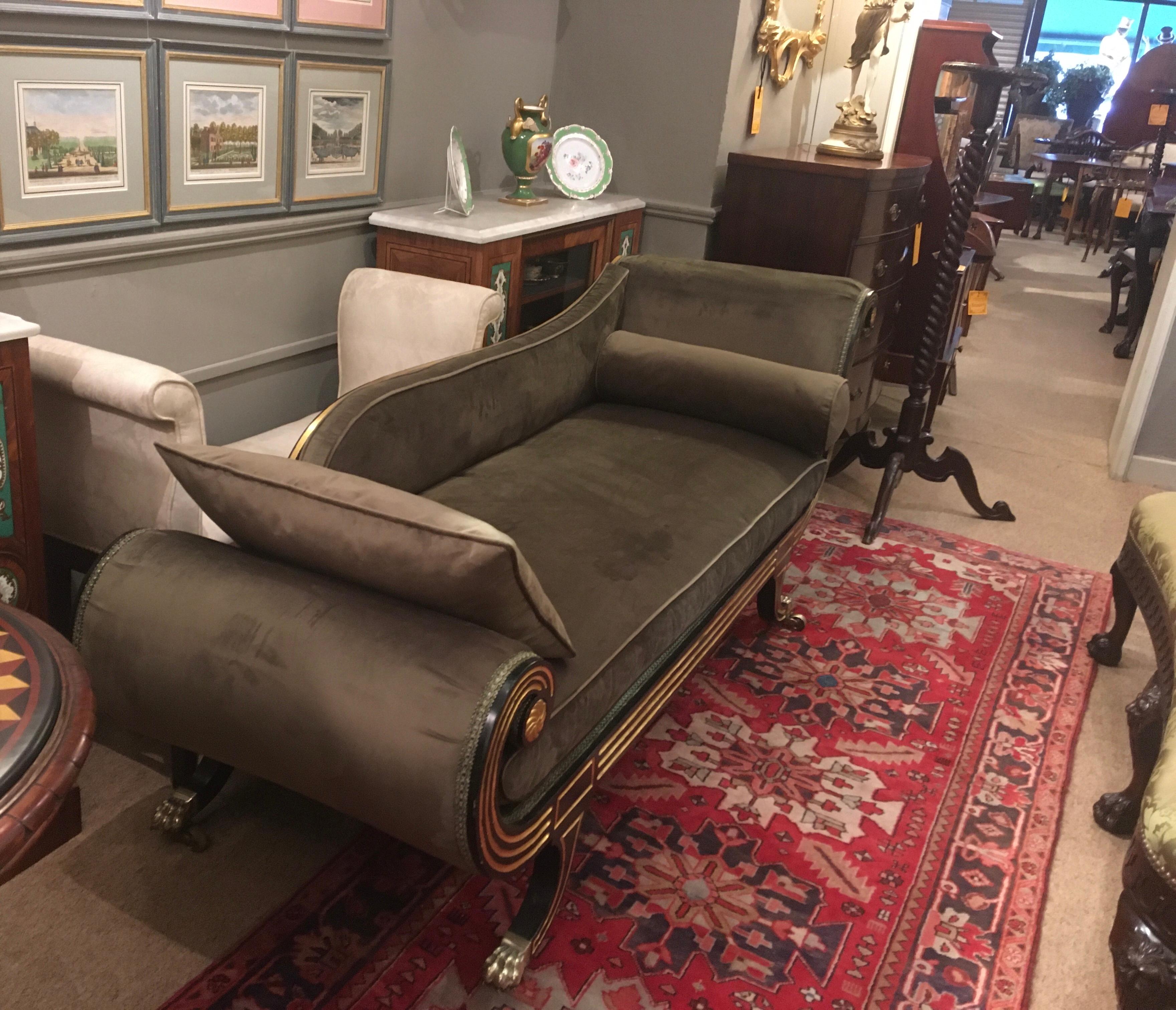 regency chaise longue