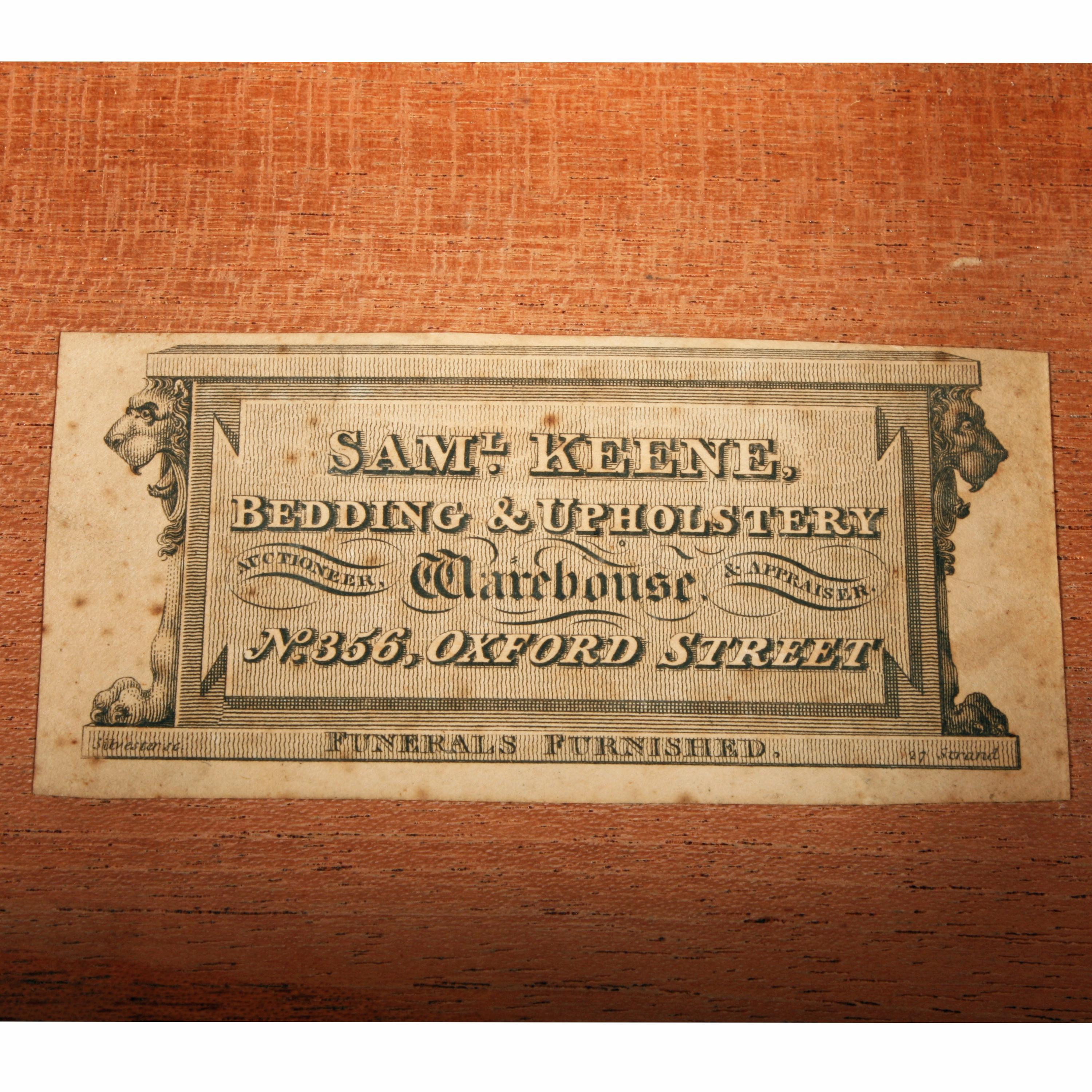 Fine 19th Century Small Regency Mahogany Davenport Desk For Sale 5