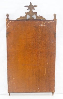 Fine Regency Ornaments & Paint Decorated Wall Mirror NICE