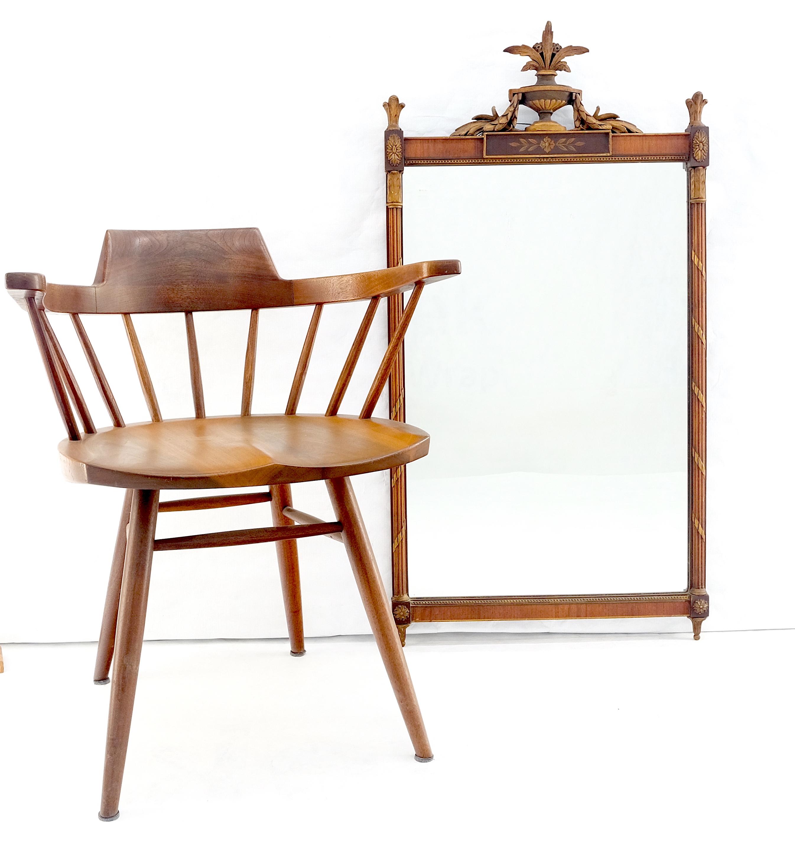 Feiner Regency-Wandspiegel mit Ornamenten und Farben, dekoriert, NICE (amerikanisch) im Angebot