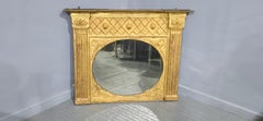 Fine Regency Overmantle Mirror