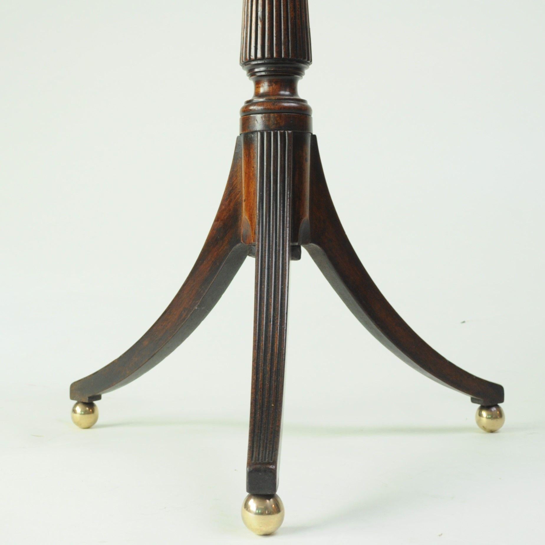 19th Century Fine Regency Period Mahogany Lectern Table For Sale