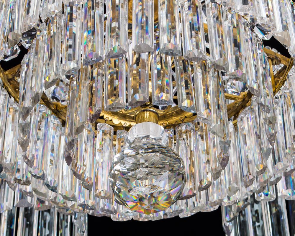Inizio XIX secolo Lampadari a sei luci Fine Regency di John Blades in vendita
