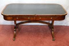 Fine Regency Walnut Writing Desk