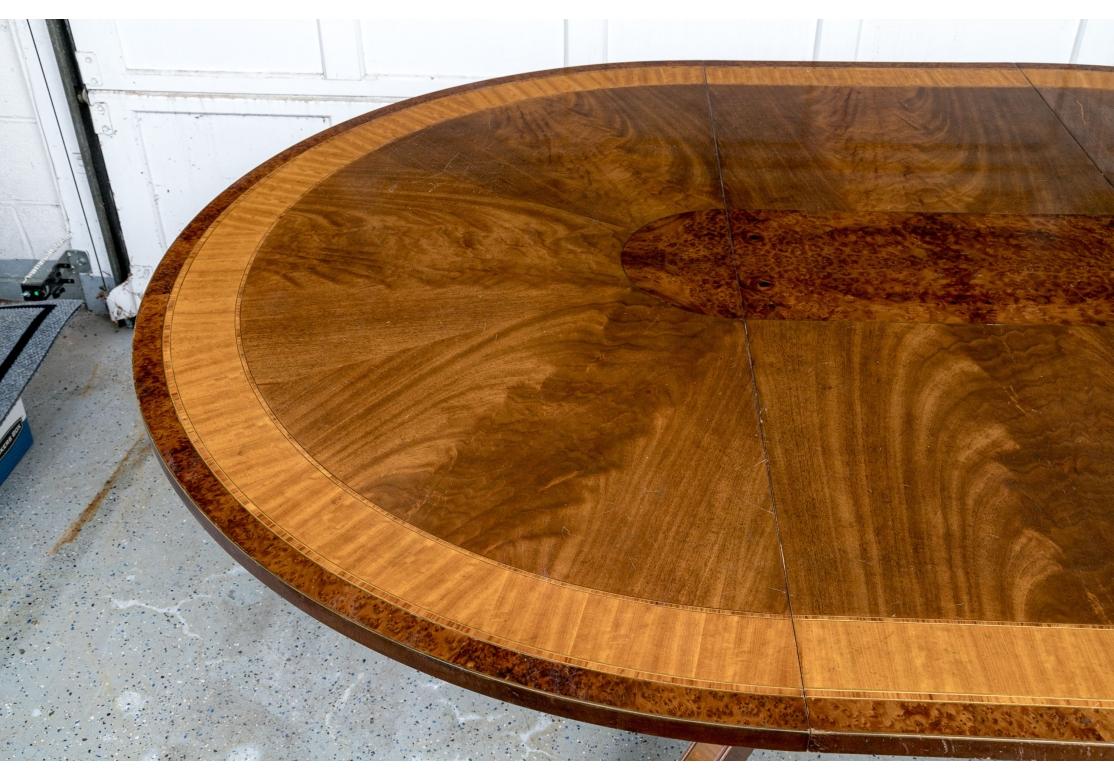 Fine Restall Brown & Clennell English Georgian Style Pedestal Dining Table 3