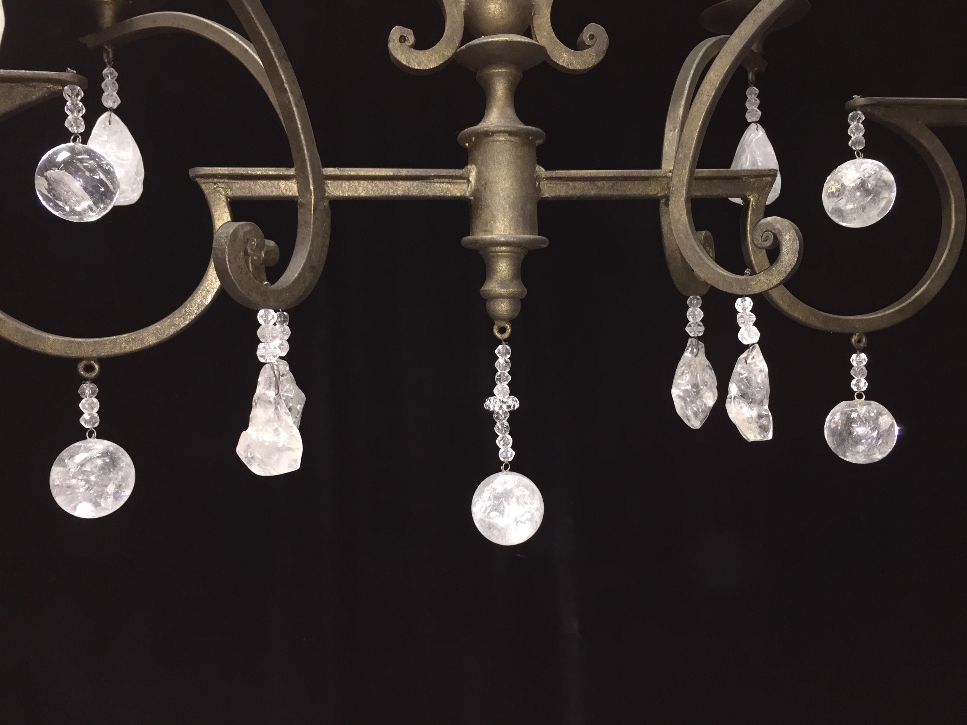 elongated chandelier