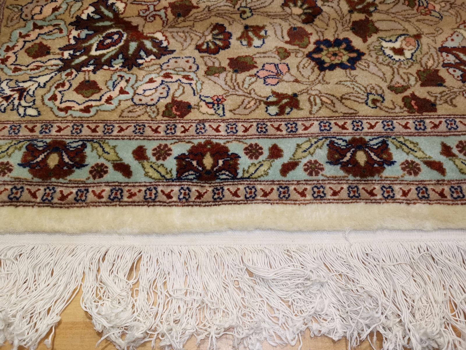 Fine Rug Vintage Turkish Hereke Carpet Oversize 17 x 11 ft hand knotted rug For Sale 3