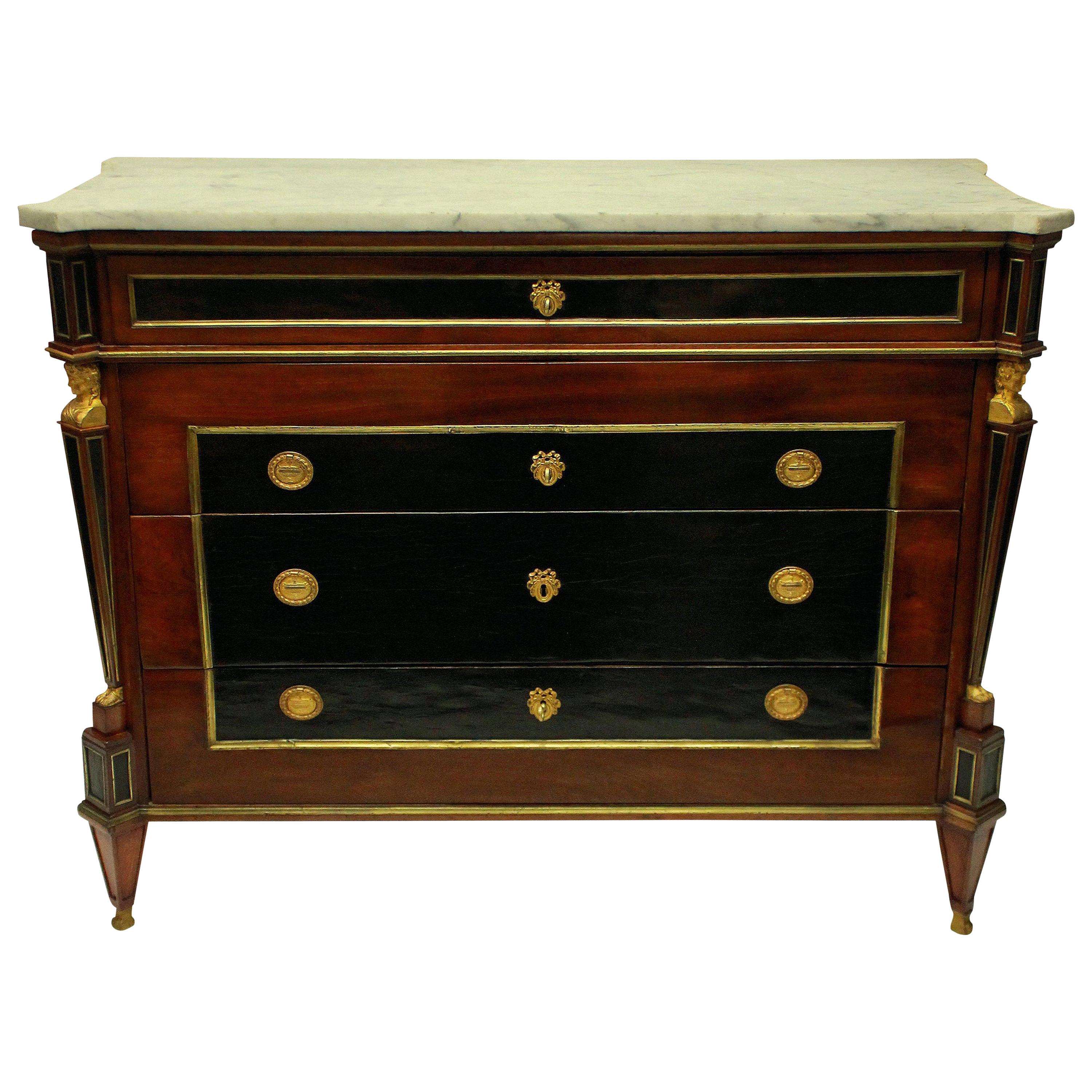 Fine Russian 18th Century Neoclassical Commode