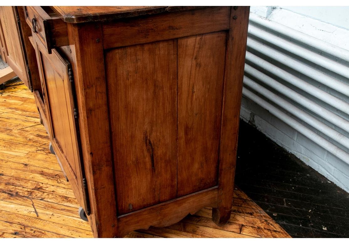 Fine Rustic Mid-19th Century English Elm Cupboard 3
