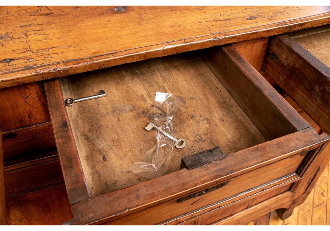 Fine Rustic Mid-19th Century English Elm Cupboard 4