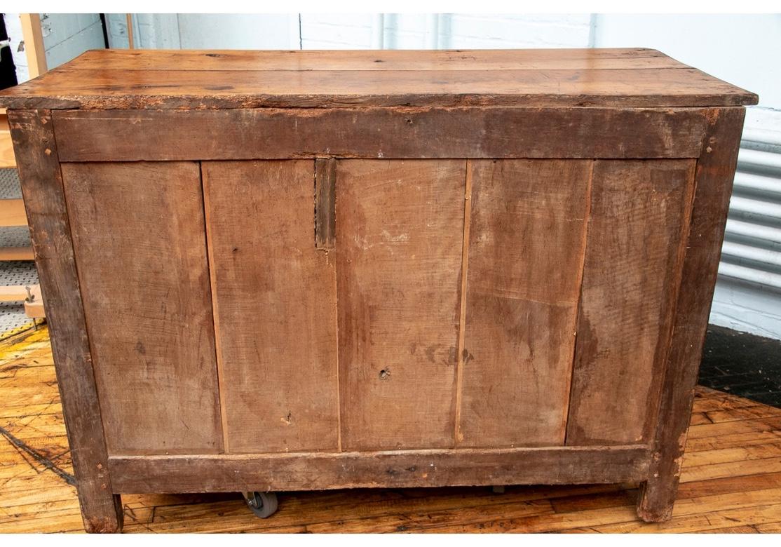 Fine Rustic Mid-19th Century English Elm Cupboard 6