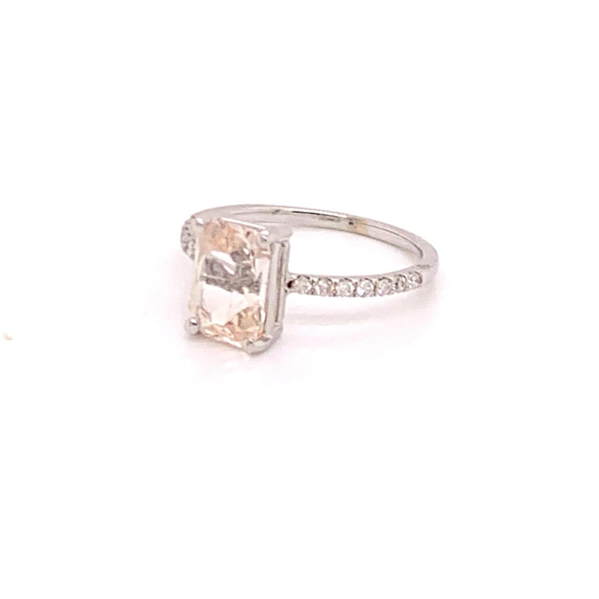 Diamond Sapphire Ring 2.29 TCW 14k Gold Women Certified  3