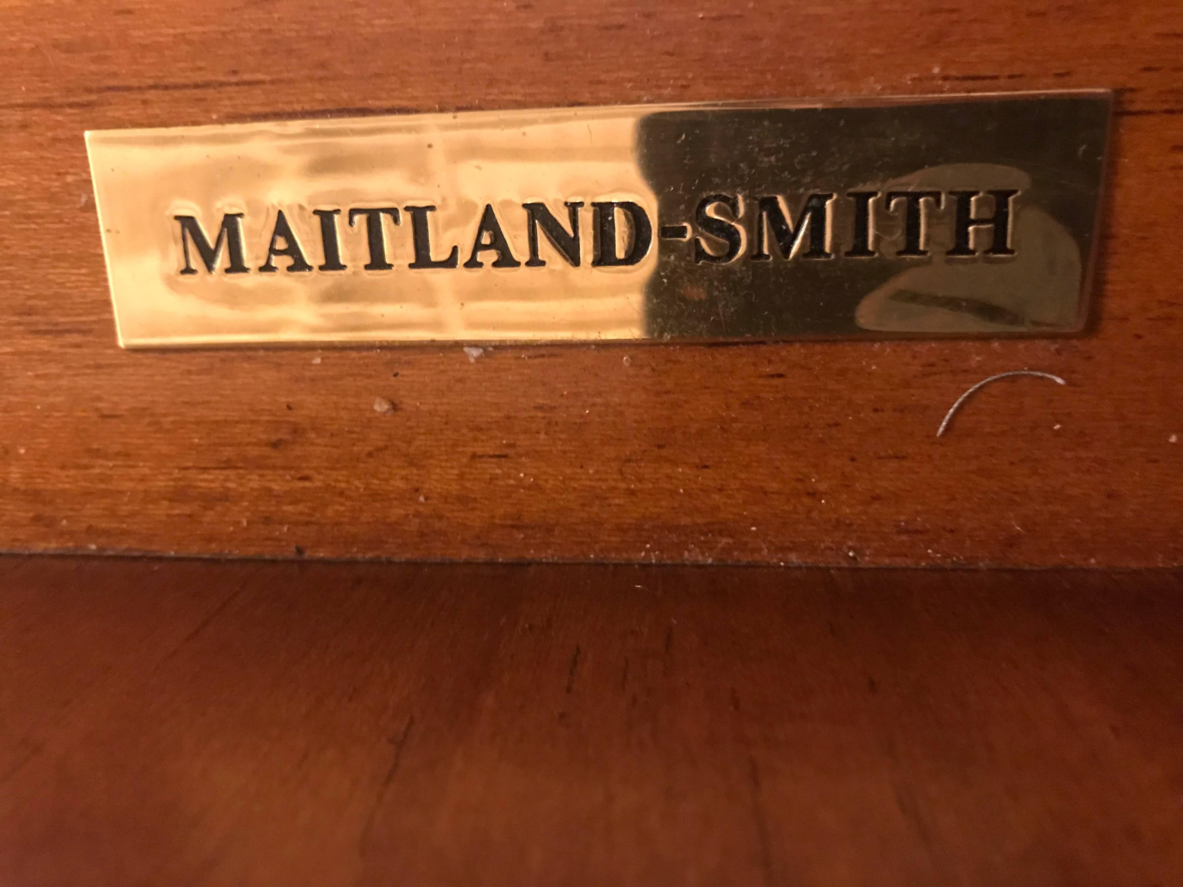 Adam Style Fine Satinwood Adams Style Carlton House Desk by Maitland-Smith