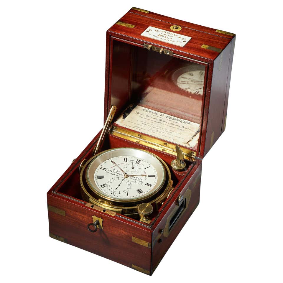 Chronometers Chronometers - 41 For Sale on 1stDibs | marine chronometer for sale ...