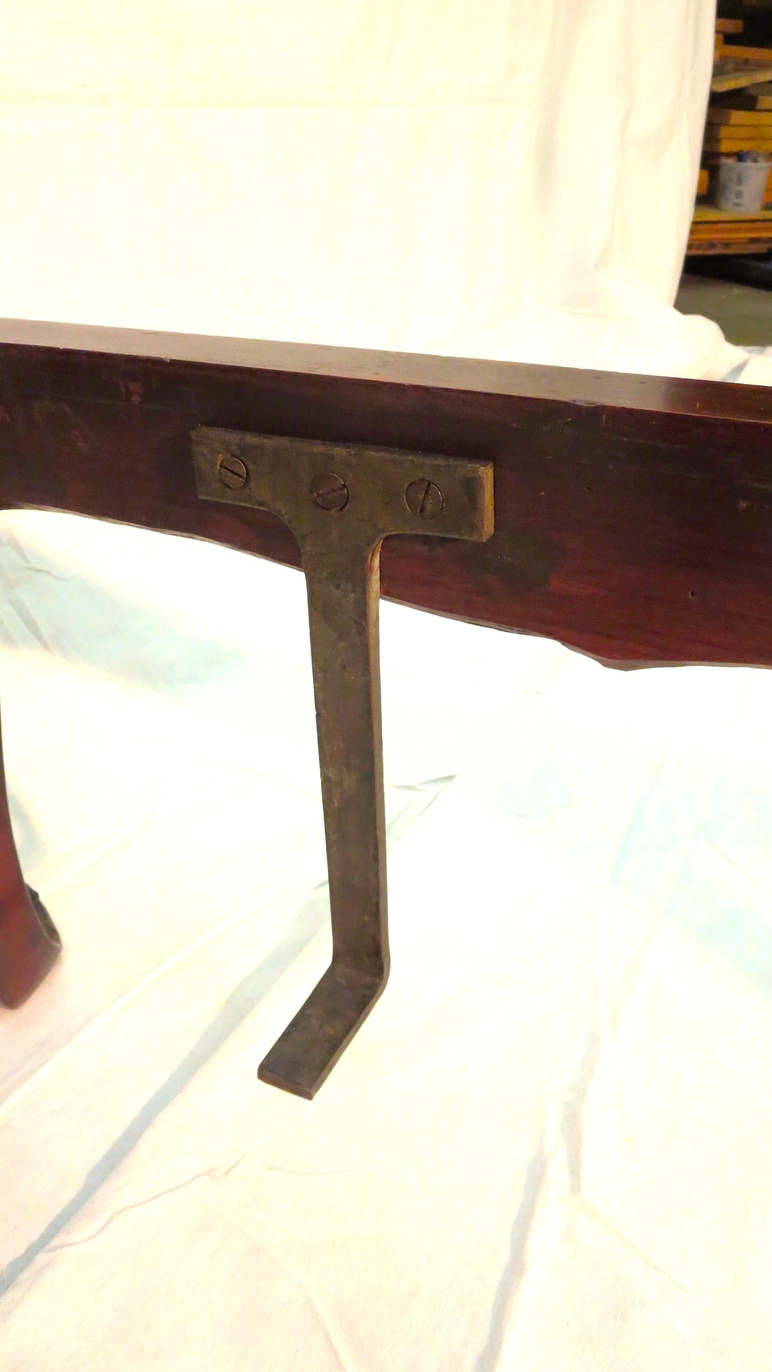 Fine Sculpted Colonial Portuguese 17th C. Jacaranda Bed Torsade Posts & finials For Sale 12