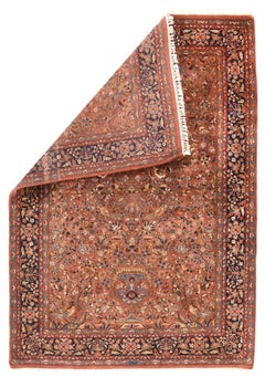 Indian Tabriz Rug 5'0" x 7'4''