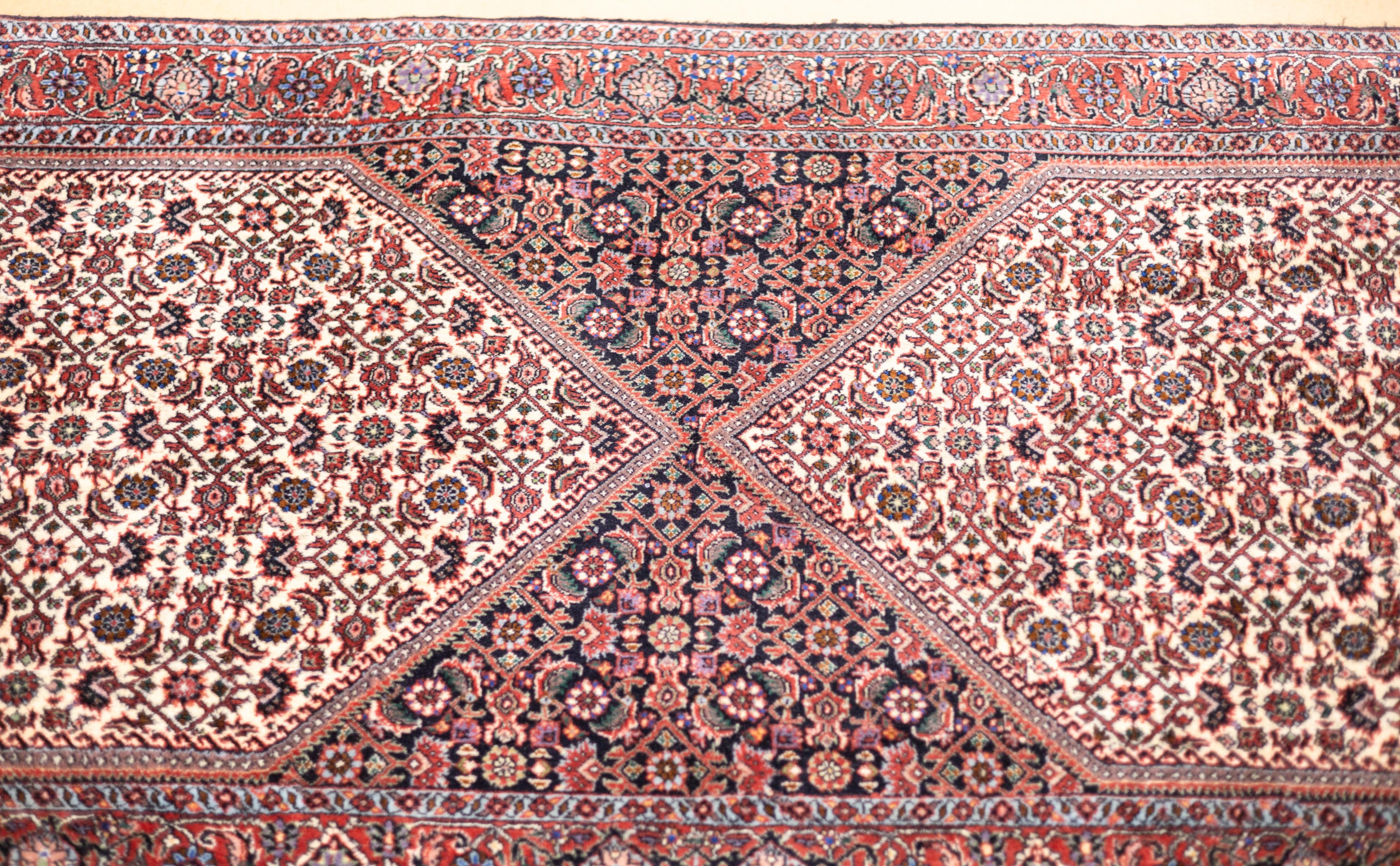 Fine tapis persan semi-ancien Bidjar 2'7