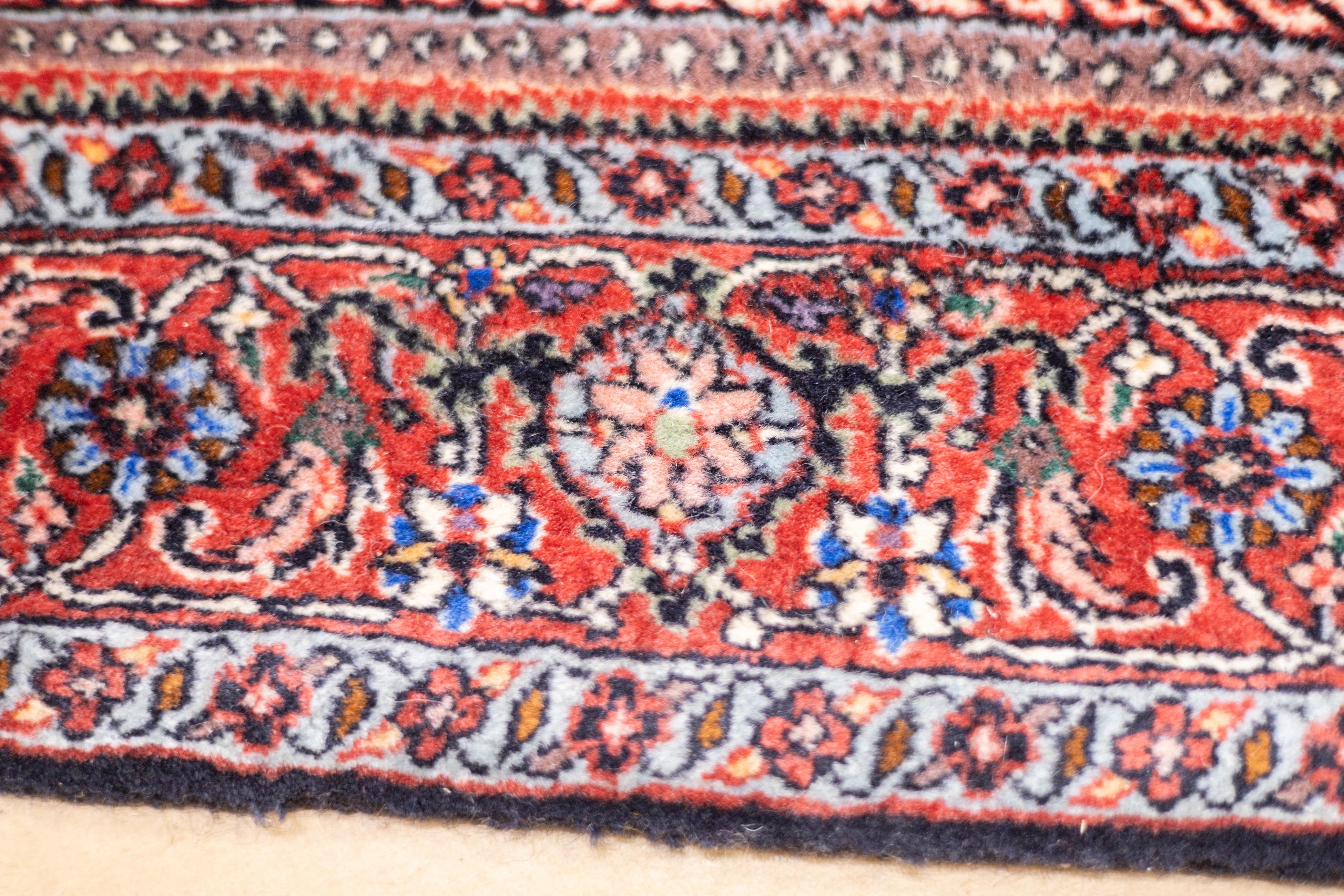 Laine Fine tapis persan semi-ancien Bidjar 2'7
