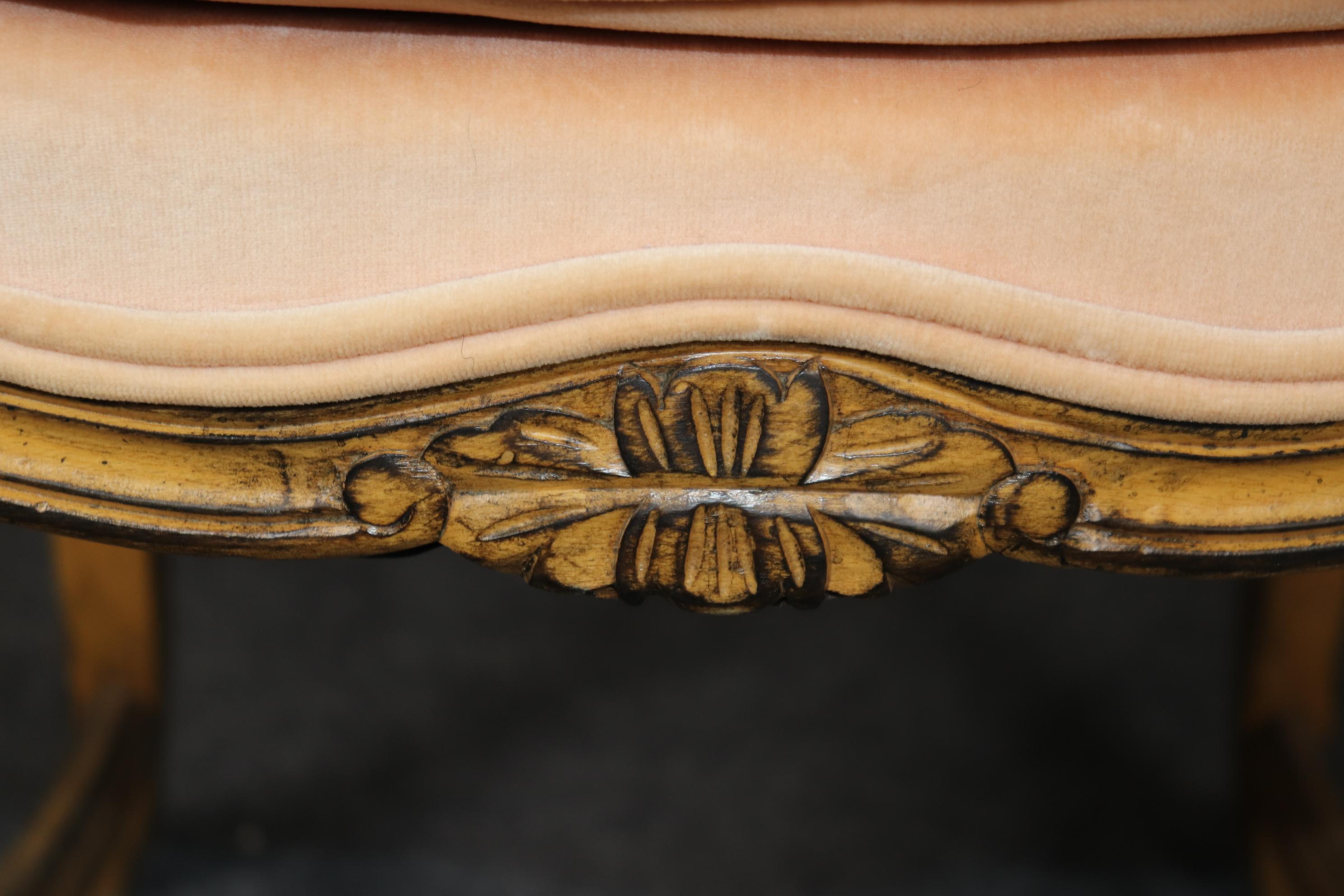 Fine Set of 10 French Carved Walnut Louis XV Dining Chairs 7