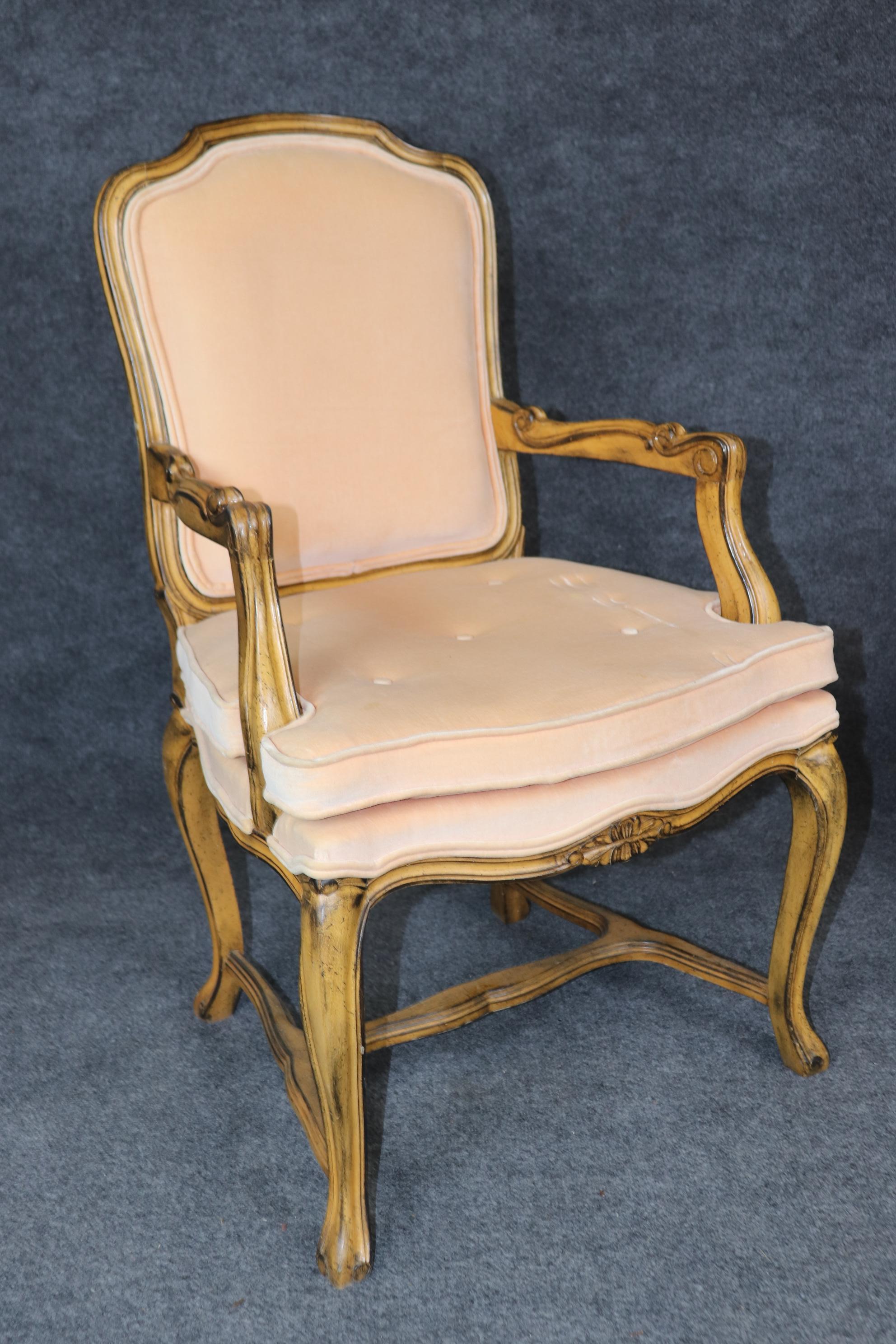 Fine Set of 10 French Carved Walnut Louis XV Dining Chairs 3