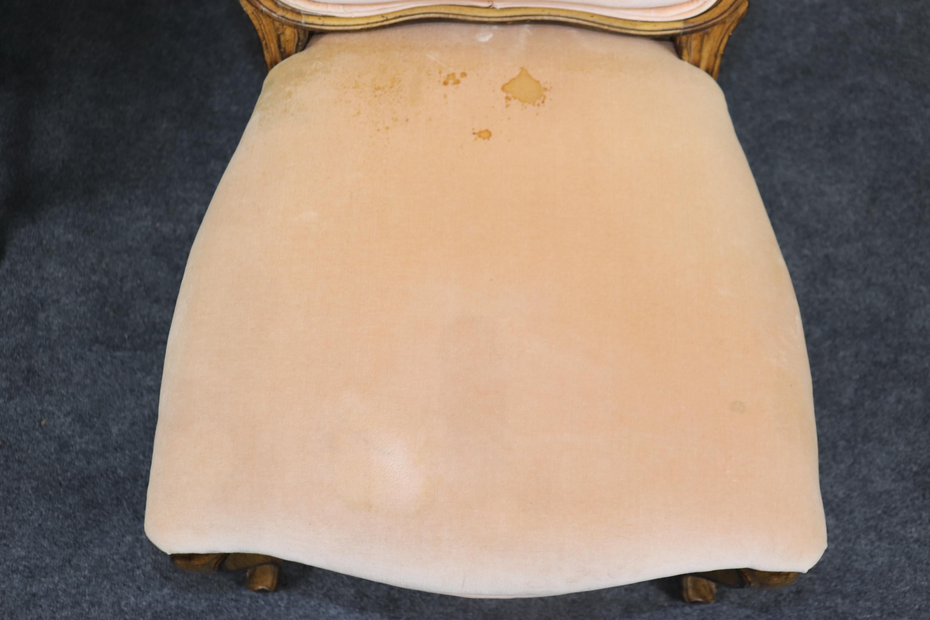 Fine Set of 10 French Carved Walnut Louis XV Dining Chairs 5