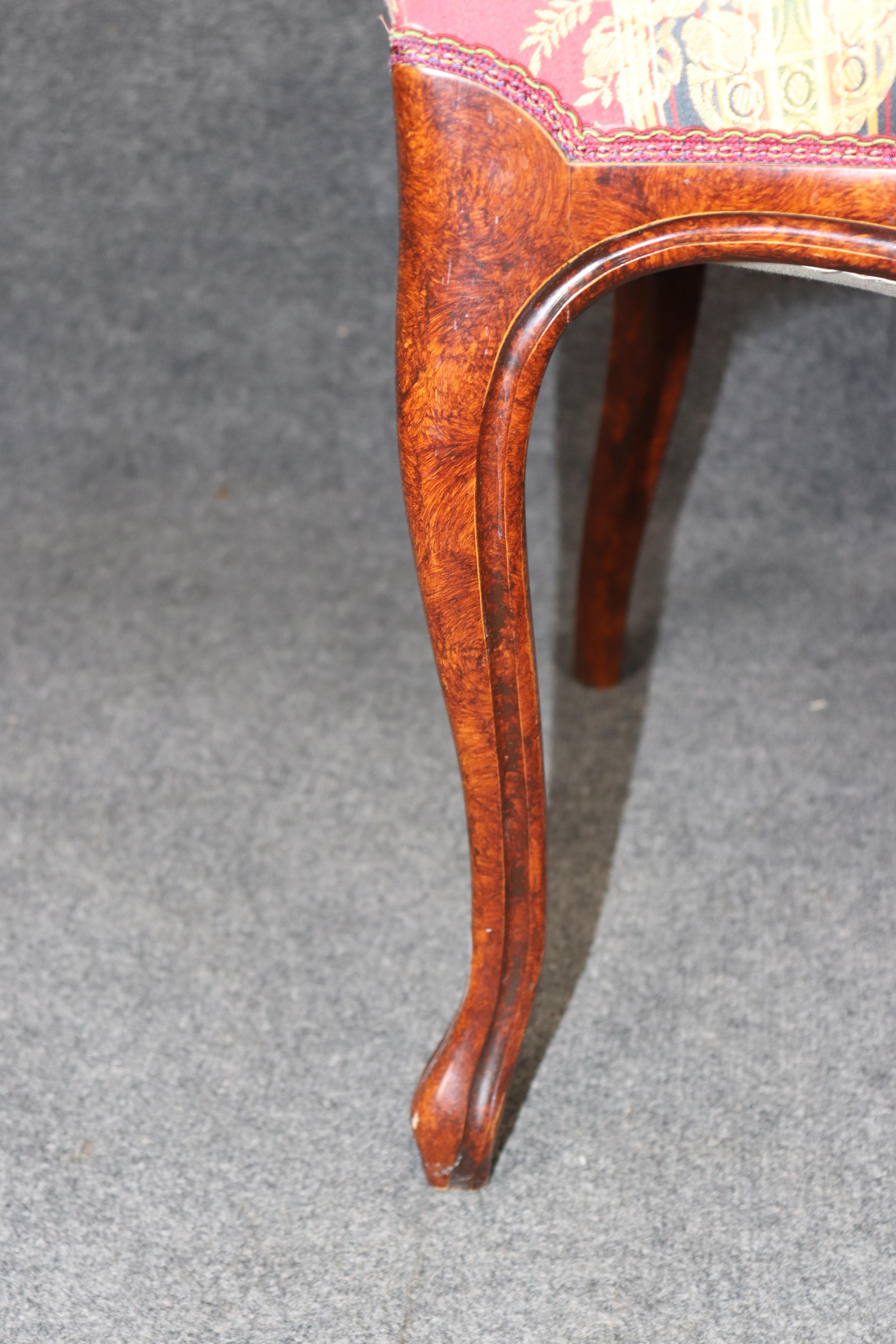Fine Set of 10 French Louis XV Rococo Carved Mahogany Dining Chairs For Sale 4