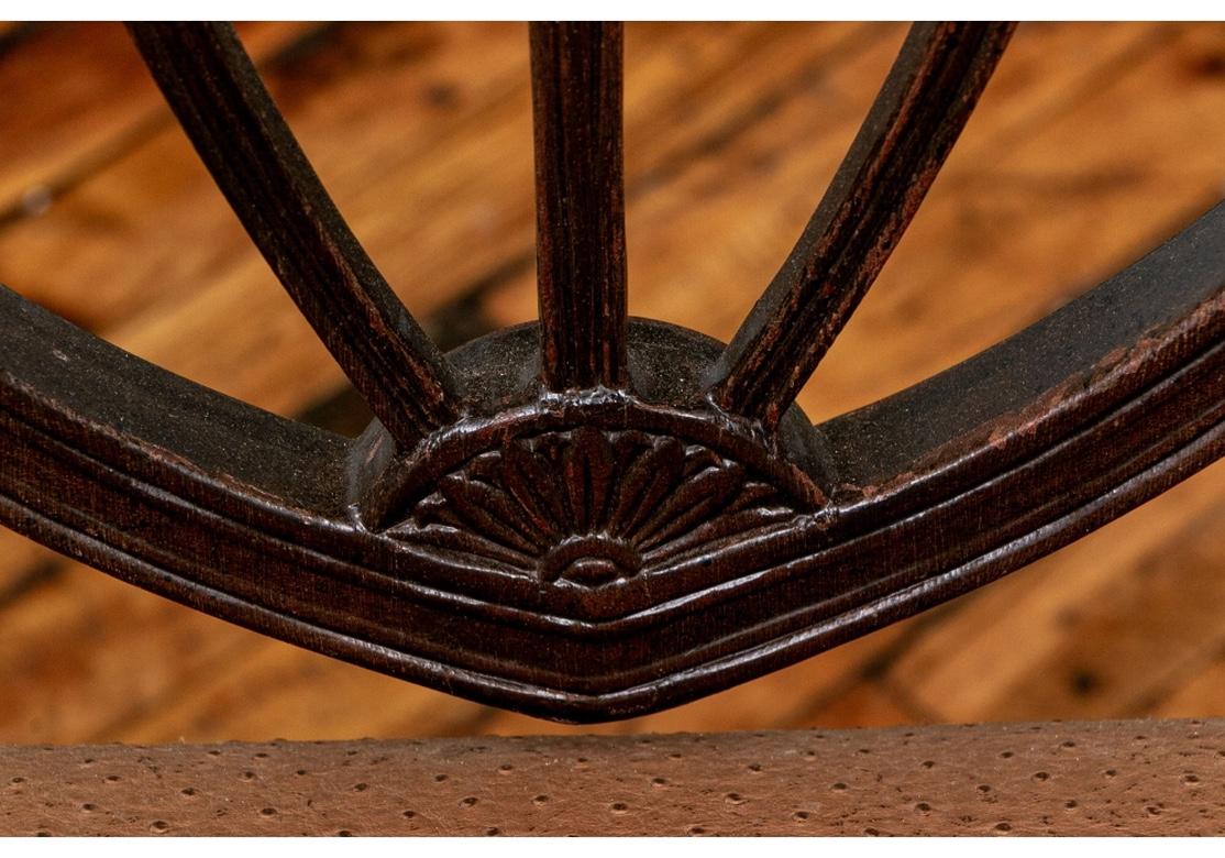 20th Century Fine Set of 12 Sheraton Style Mahogany Dining Chairs