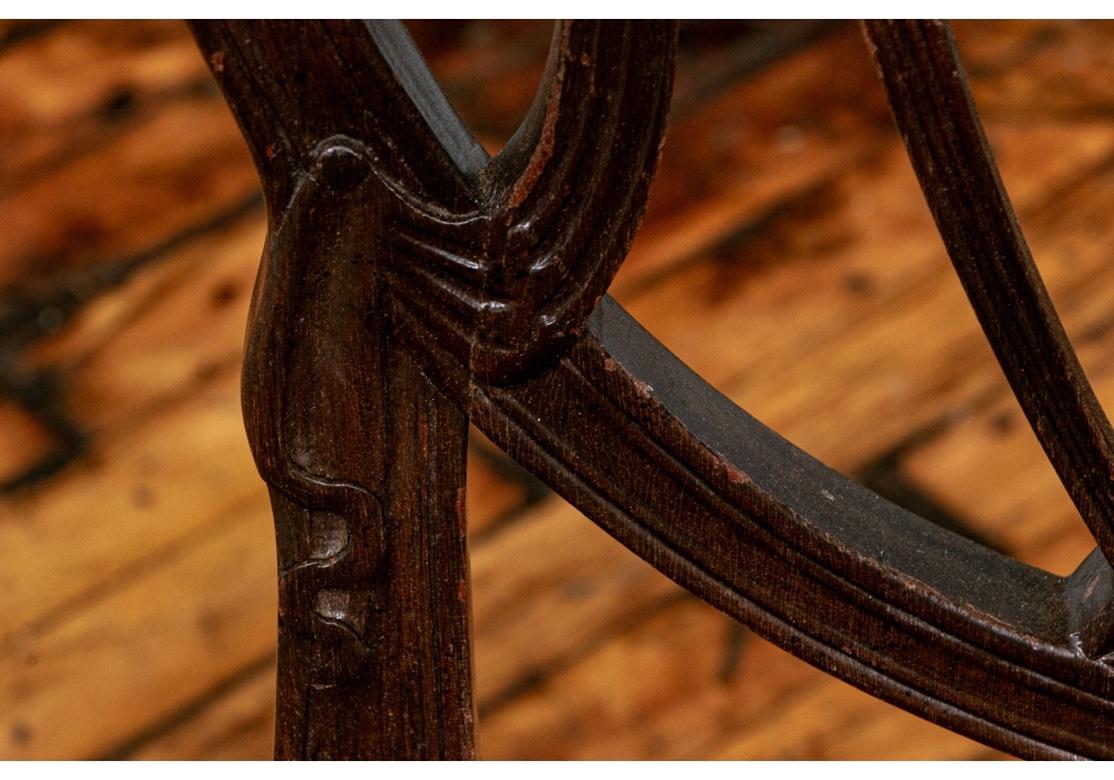 Fine Set of 12 Sheraton Style Mahogany Dining Chairs 1